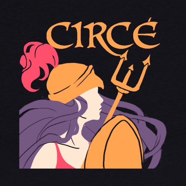 Circe Logo Orange by The Ostium Network Merch Store